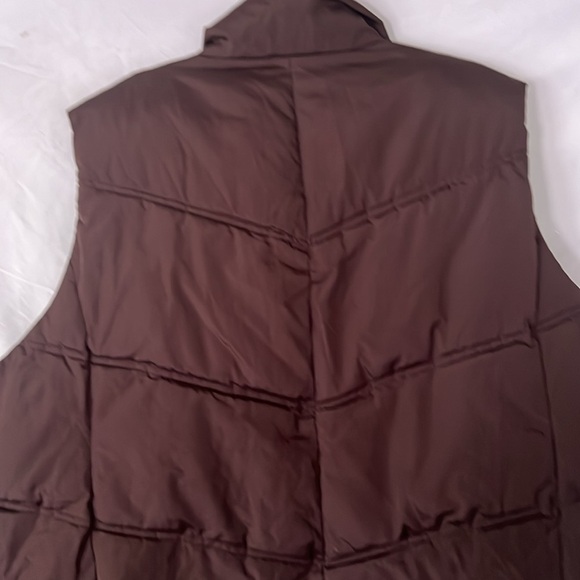 Women's 3X Water-Resistant Brown Puffer Vest by ZeroXposur  (T6) - Picture 6 of 8